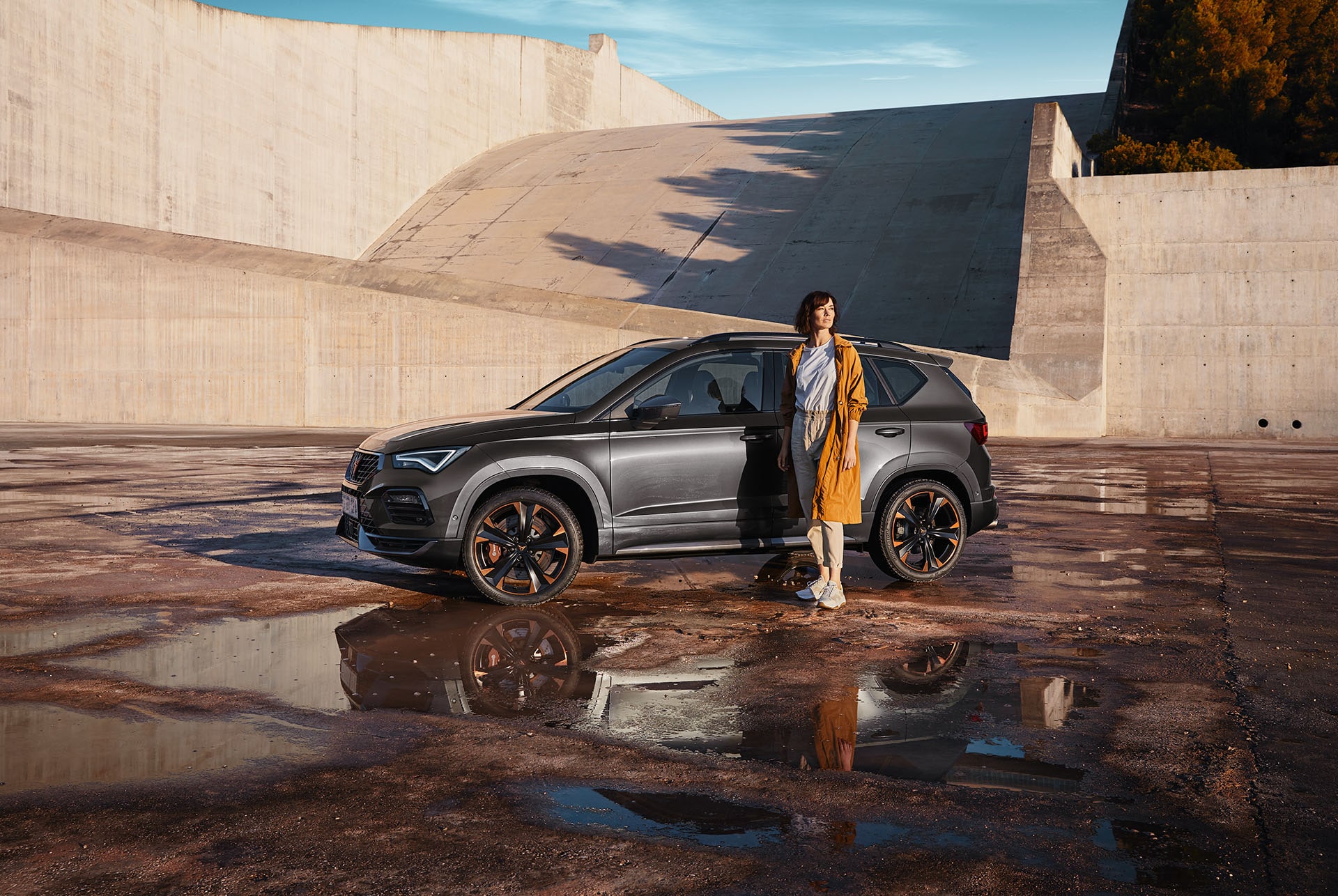 Explora les versions del CUPRA Ateca i les opcions d’equipament avançades, oferint la combinació perfecta de rendiment, disseny i tecnologia d’avantguarda.