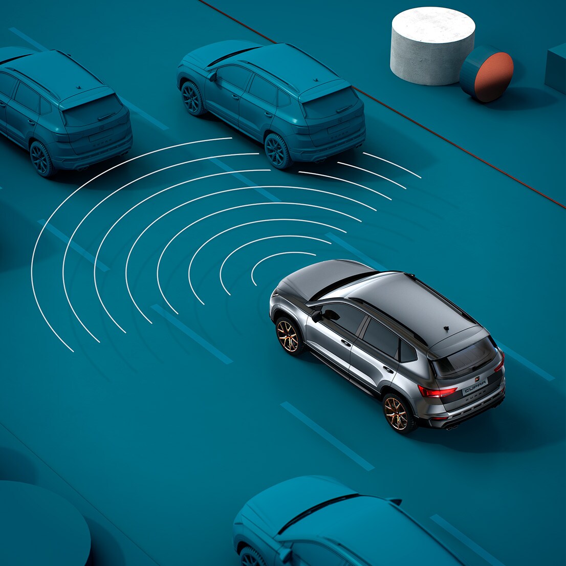 CUPRA Ateca Assistent en cas d'embús