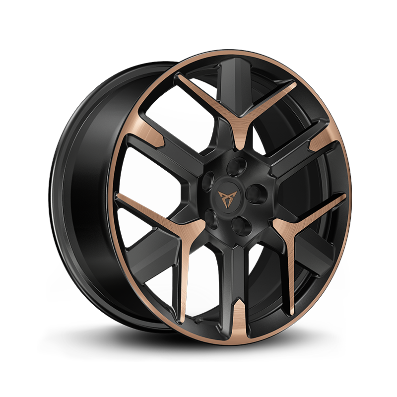 Cupra Leon Sportstourer disponible amb llandes 19” Hailstorm Copper.
